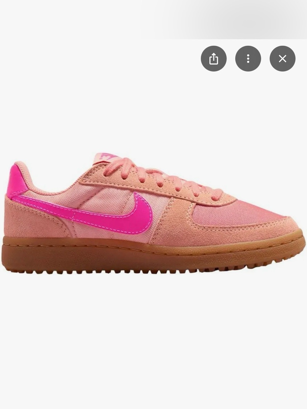 NWT Nike Field General 82 GS 'Apricot Agate Hyper Pink'